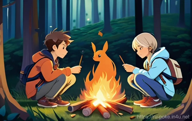 포켓몬스터 애니에서 배울 수 있는 교훈 - **Prompt:** A determined young trainer, approximately 15 years old, with short, neat hair and an ear...