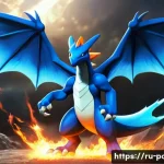 Home 20 애니메이션의 메가진화 에피소드 - **Awe-Inspiring Mega Evolution Transformation**:
"A powerful Pokémon, a Charizard (Fire/Flying t...