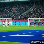 Home 19 지우가 놓친 리그 우승의 이유와 분석 - A dynamic soccer match scene showing a South Korean professional team named Jiwoo on a large stadium...